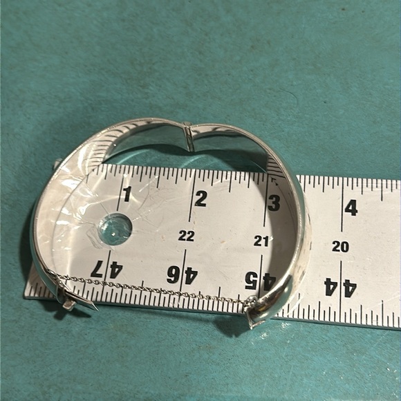 Vintage E. Dragsted Sterling Silver Bangle Cuff - Picture 9 of 9